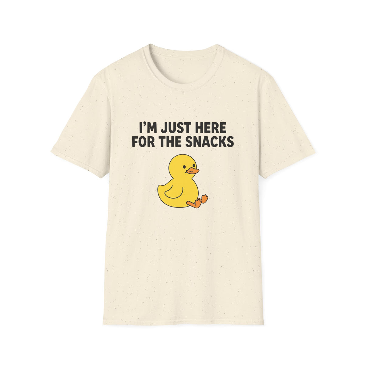 I'm Just Here for the Snacks Duck T‑Shirt