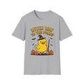 Halloween Duck T-Shirt - "Witch Way to the Pond?" Cute Witch Duck Tee