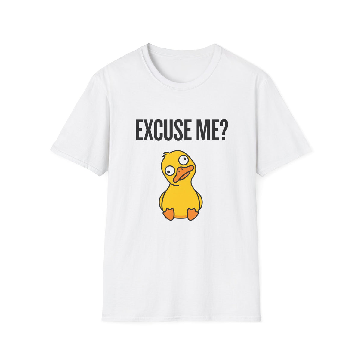 Excuse Me? Duck Graphic T‑Shirt