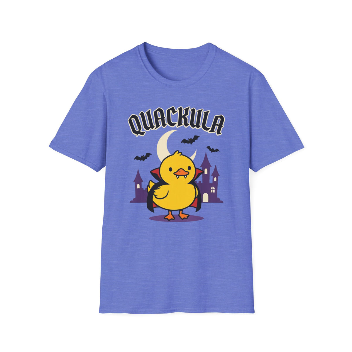 Quackula Halloween T-Shirt – Cute Vampire Duck Costume Tee