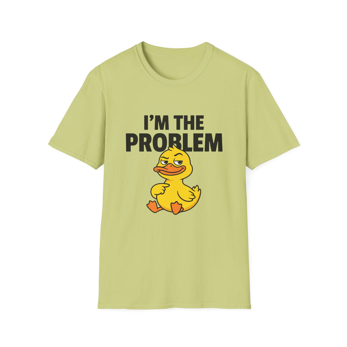 I’m The Problem Duck T-Shirt — Funny Cartoon Duck Graphic Tee