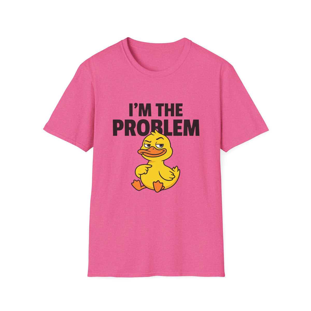 I’m The Problem Duck T-Shirt — Funny Cartoon Duck Graphic Tee